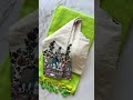 Khadi cotton Srlaree with Padded blouse. Bookings on 9858870646. Foe details click on text "more"