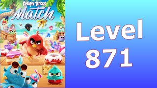Angry Birds Match Level 871 Rescue All Ducks, Pop the Pigs screenshot 5