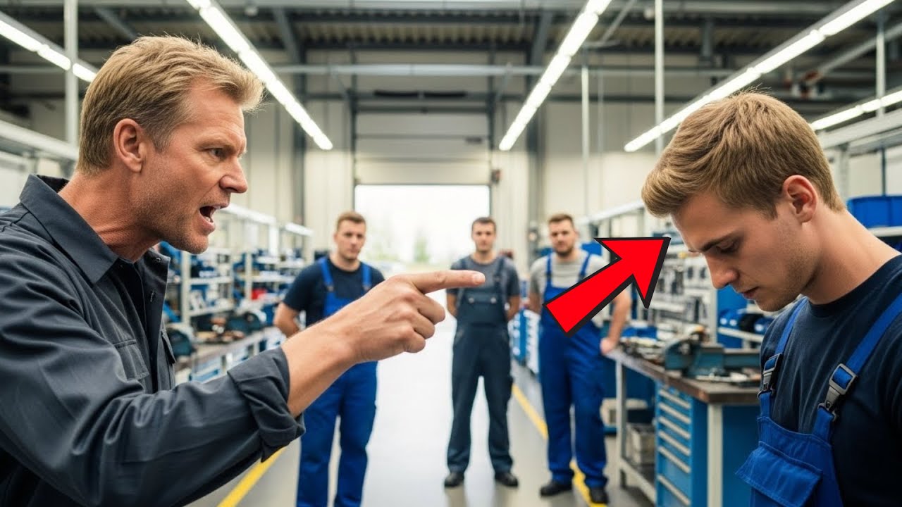 Chef Feuert Mechaniker Wegen Alter Dame — Am Nächsten Tag Blockieren 7 Schwarze SUVs Seine Einfahrt