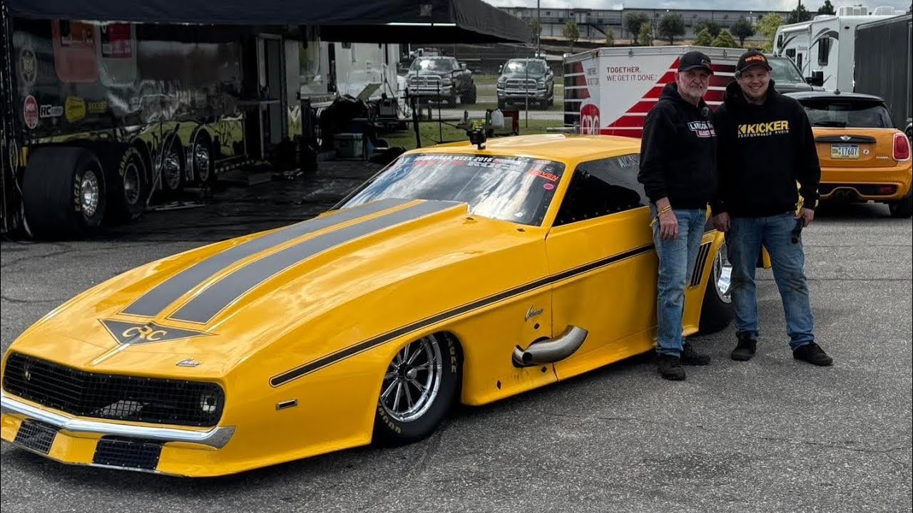 Street Outlaws - Jeff Lutz's Racing 1/4 Mile in his Pro Mod Camaro Mad ...