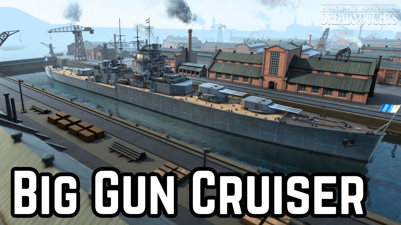 Heavy Cruiser Or Pocket Battleship? - The Dutch Empire Episode 23 - Ultimate Admiral Dreadnoughts