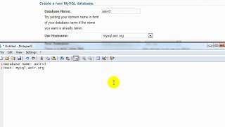 Setting up a MySQL account on Dreamhost