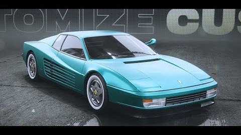 A+ Drift Ferrari Testarossa | Best Top Speed Car in NFS Unbound Vol 7 | The Fishhook A+ 2:18.21