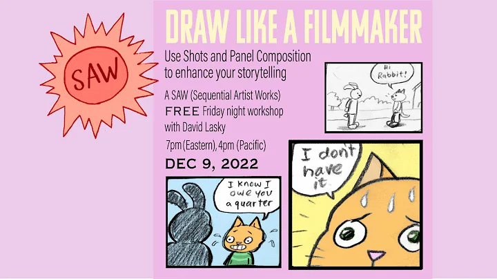 SAW Friday Night Workshops - Draw Like a Filmmaker...