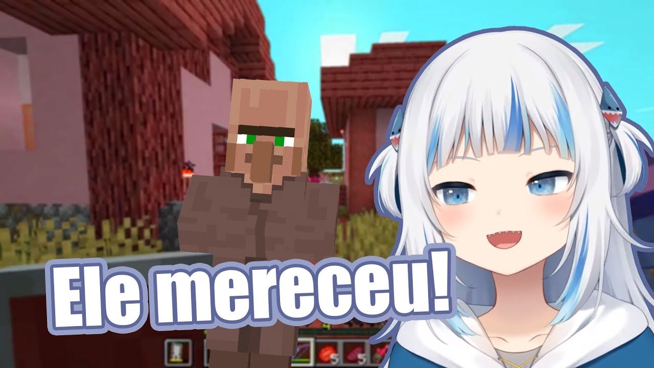 Gura invade uma vila e mata o aldeão | Legendado PT/BR