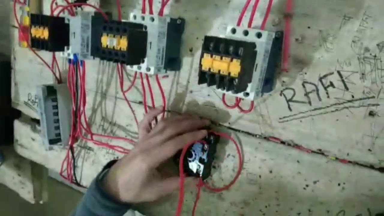 Auto StarDelta Connection_Control Circuit_Part03 YouTube