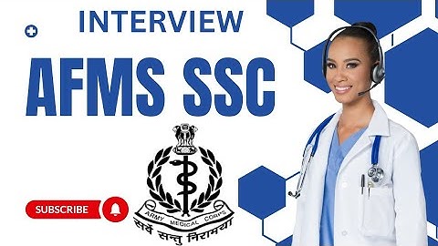 AFMS Armed medical officer interview | SSC AMC Interview | @PDclassesManojsharma 