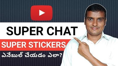 how to enable super chat and super stickers on your youtube channel 2020