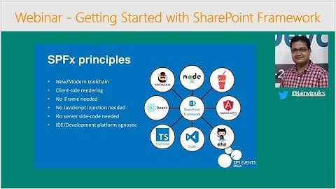 Webinar - Getting started with SharePoint Framework
