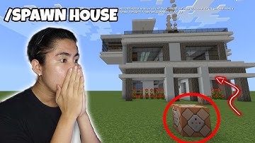 Spawn House using Command Blocks!! (How to install)