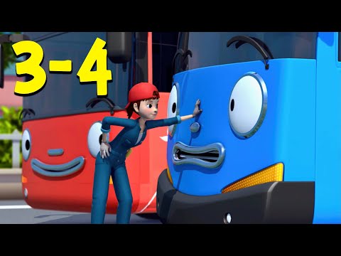 Tayo El Pequeño Autobús | Episodios 3-4 | Toon Mania - Cuentos Para Niños