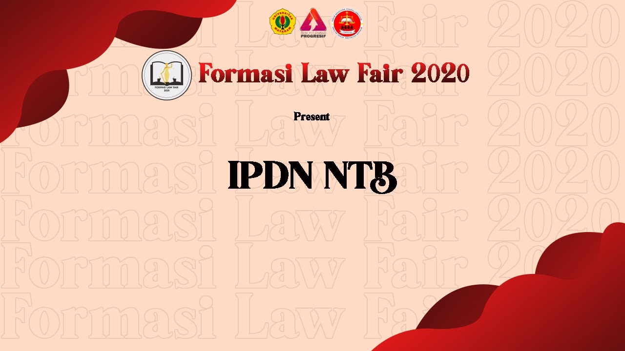 IPDN NTB - Lomba Debat Konstitusi Tingkat Nasional Formasi Law Fair 2020