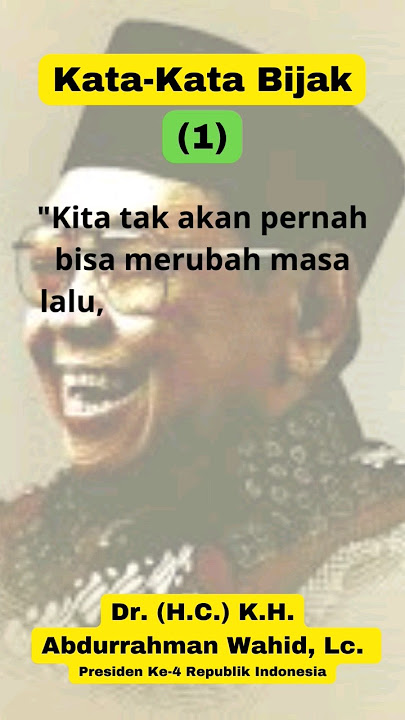 (1) Kata bijak Gus Dur, #gusdur #shortvideo #feed #feedshorts #viral #videoshort #shortsfeed