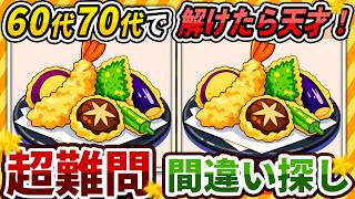 【間違い探しクイズ】⚠️むずかしい天ぷら盛り合わせのイラスト編！脳活＆脳トレにおススメ無料ゲーム【アハ体験有り】#486 screenshot 3