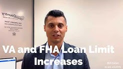 2019 VA And FHA Loan Limit Increasing 