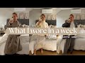 WHAT I WORE IN A WEEK | CASUAL AUTUMN OUTFITS | NAKD DISCOUNT CODE | AD