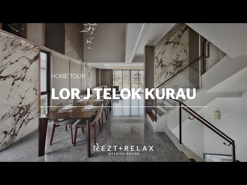 Sophisticated Living | A Perfect Blend of Marble, Wood & Glass