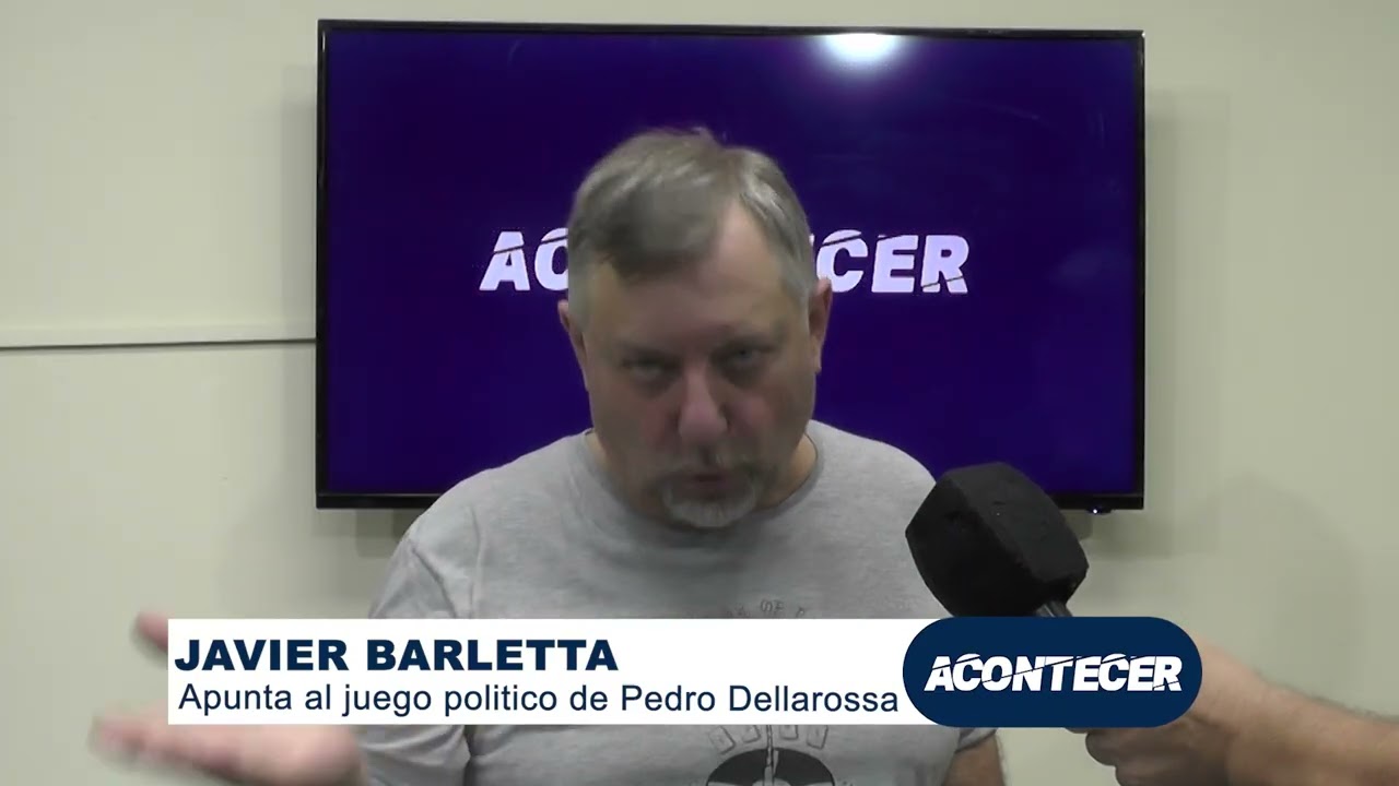 Javier Barletta: "Pedro Dellarossa es como un jarrón chino"