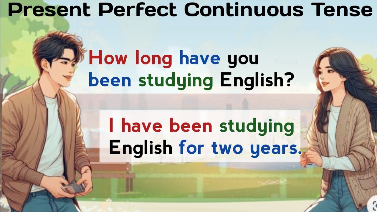 Present Perfect Continuous Tense Practice | Learn English | English ...