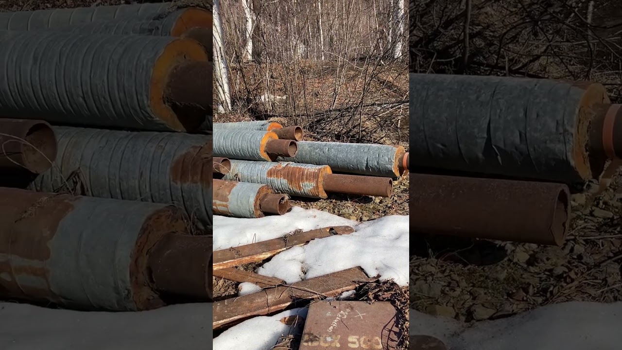 These are insulated pipes. Good for using water pipe protection specially in a cold weather place.