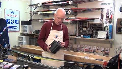 Nordic Race Waxing - Using the Structure Tool