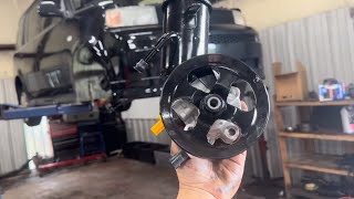 Scion xb power steering pump replace 04 05 06