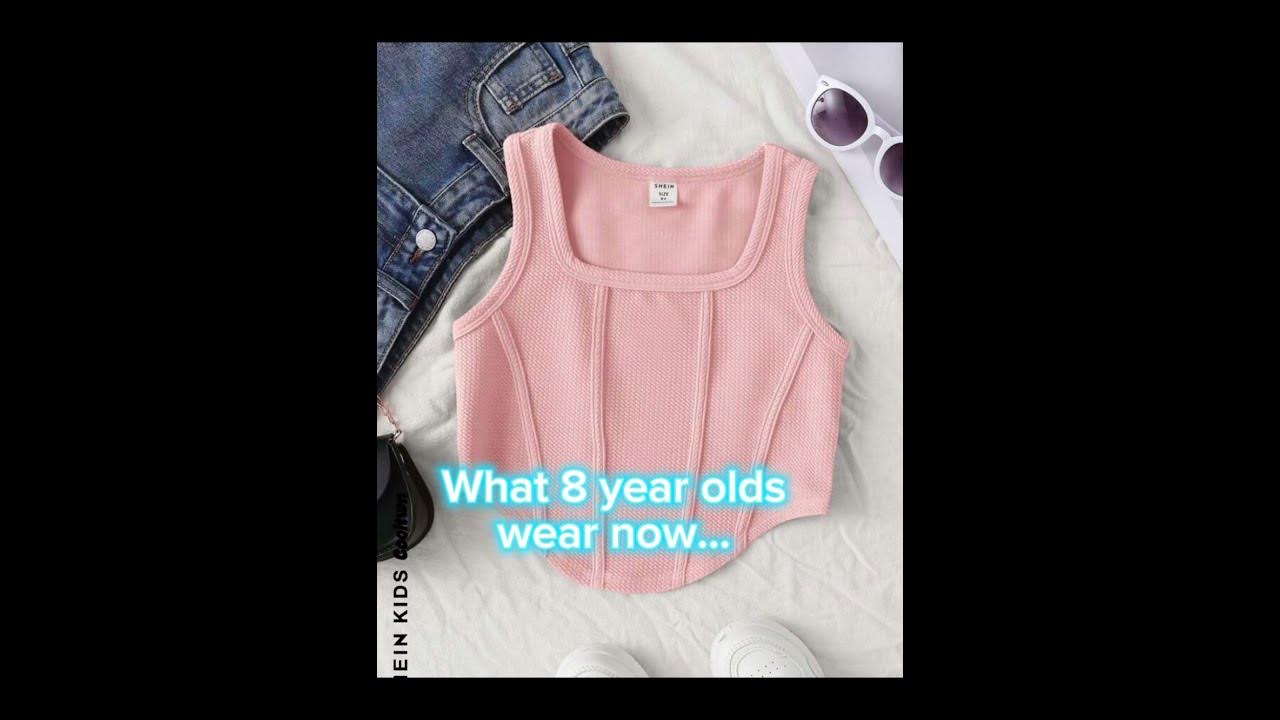 🤍What 8 year olds wear now vs what I used to wear 🔥 viral outfit 8yrolds fashion🫶 ootd fyp