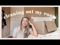 CLEANING OUT MY ROOM: 3 Things To Clean Out of Your Closet (And Your Life) | VLOG