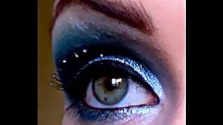 Blue Aqua themed eyes.....(Entry for StillGlamorus Contest)