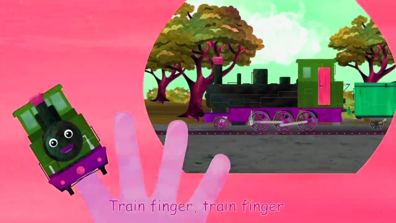 Train Finger Where Are You? Finger Family (Vehicle Version) Sponsored ...