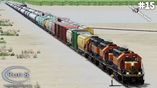 Run8 Train Simulator V3 #15 Running the Y-BAK3071 Local on the Community Run8 Server Part 1/2