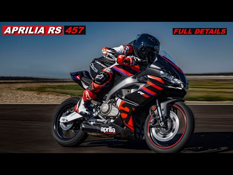 Finally New 2023 Aprilia RS 457 Launched😱Powerful Engine🔥Price😱Launch Date in India? Better Than R3?