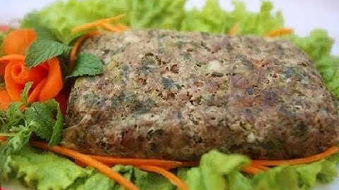 THỊT CUỐN LÁ DONG| Nhứa Pho Món ngon độc đáo của Người Thái Tây Bắc| NÊN XEM ✅