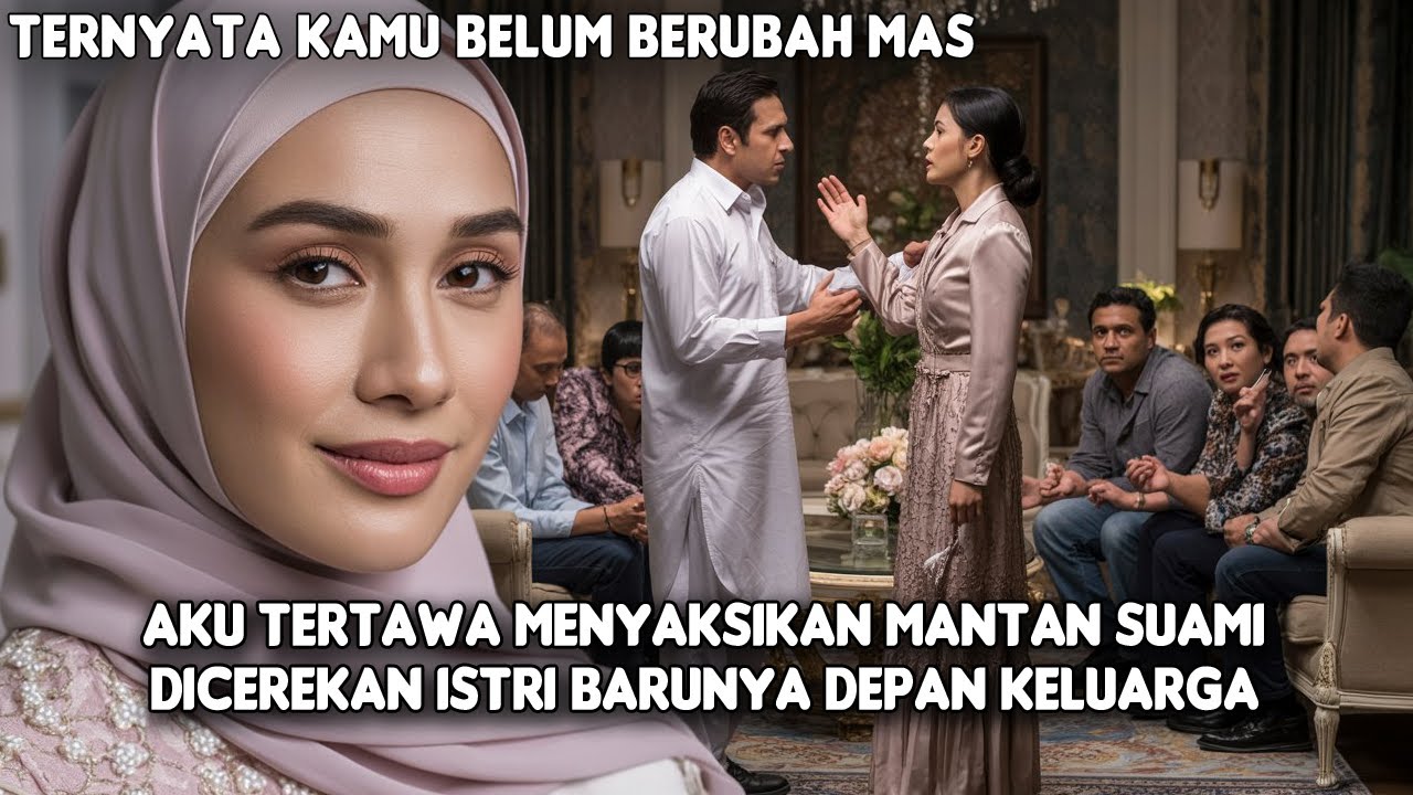 AKU TERTAWA SAKSIKAN MANTAN SUAMI DICEREKAN ISTRINYA DEPAN AKU DAN  KELUARGA @ceritabunda88