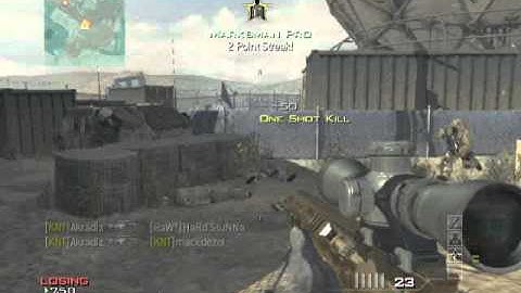 Mw3 Quad - Free for All on Dome [Private Match]
