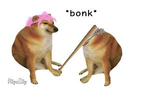 bonk meme/ NaraKat y ConeBri