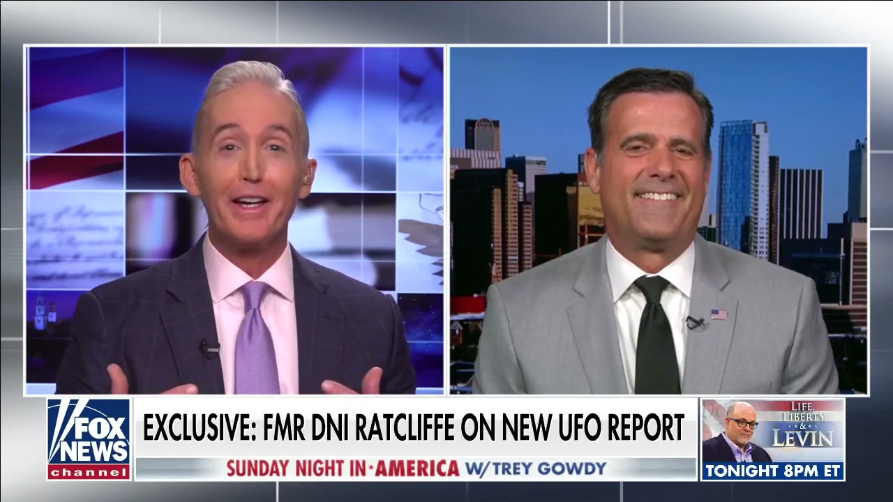 maxresdefault John Ratcliffe rilancia sugli UAP a Fox News