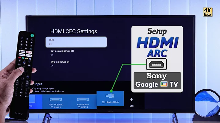 How To Setup HDMI CEC - eARC - ARC on Sony Google TV! [Enable]