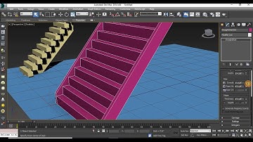 CLASS-17 / 3ds max / STAIRS