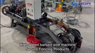 Automatic Barbed wire machine | Secure Fencing | High speed | Delhi - Abu road - Chennai
