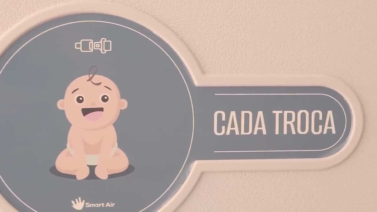 Trocador de Fraldas CI-100 Smart Air | Bonati Company