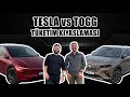 Togg T10X vs Tesla Model Y | Tüketim Kıyaslaması | 125 km Gerçek Tüketim Testi