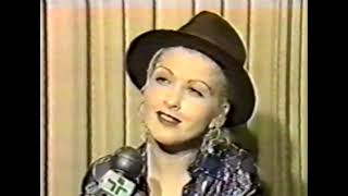 Cyndi Lauper - Interview - TV Cultura - Brazil 1989