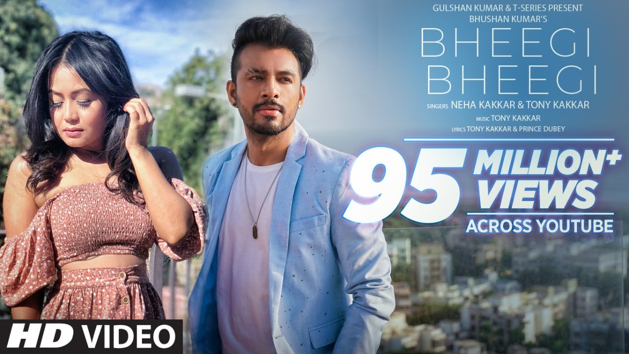 Bheegi Bheegi Official Music Video | Neha Kakkar, Tony Kakkar | Prince Dubey | Bhushan Kumar