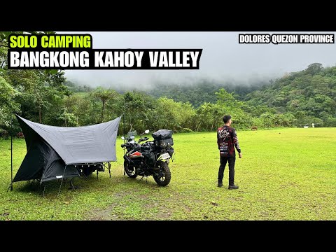 Bangkong Kahoy Valley Dolores Quezon Province - Solo Camping