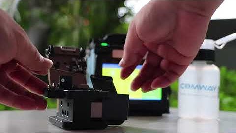 FUSION SPLICER COMWAY A33  SPLICING MACHINE