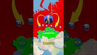 why is it impossible for Russia Invad kazakistan #shorts