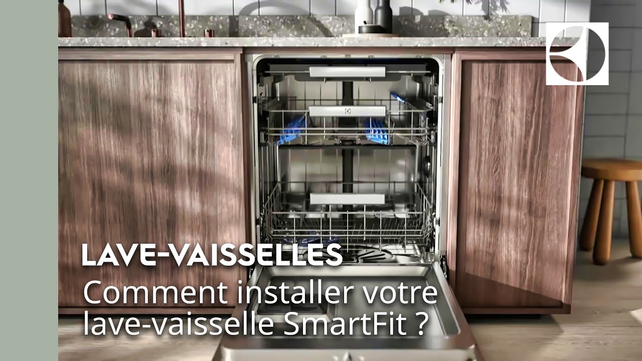 Comment poser un lave-vaisselle encastrable de marque ELECTROLUX et FAURE  avec une façade intégrale ?