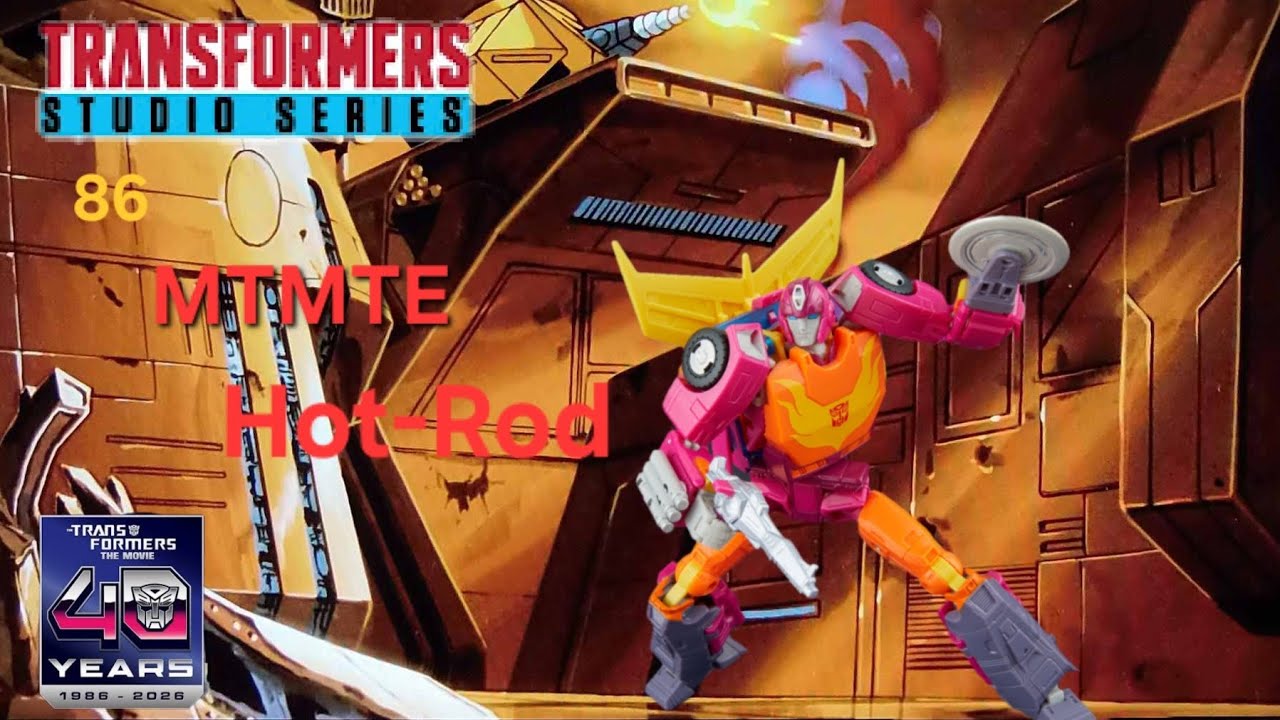 Transformers Studio Series 86 MTMTE Voyager Class Hot-Rod. 