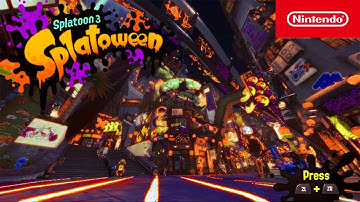 Splatoween 2023 Announcement Trailer - Splatoon 3 Nintendo Switch